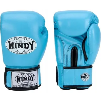 Boxerské rukavice Boxerské rukavice WINDY Classic z pravé kůže, světle modré, 12 oz