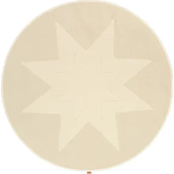 Vánoční dekorace FERM LIVING Podložka pod vánoční stromek Vela Star, Natural