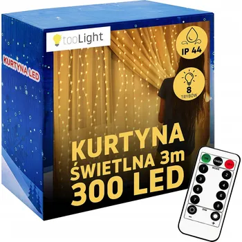 Vánoční dekorace TOOLIGHT 311334 LED světelný závěs – teplé bílé světlo