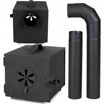 Udírna Ohniště pro udírnu Stalkot, ocelové 2 mm, s kouřovody a kolenem