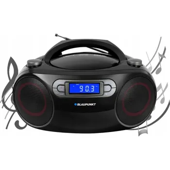 Radiomagnetofon Rádiový přehrávač Blaupunkt BB18BK černý
