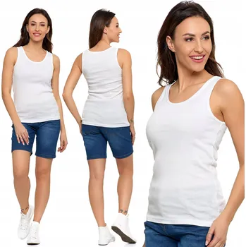 Moraj dámské tílko bílé boxer střih velikost 3XL