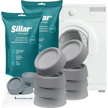 Praní a péče o prádlo Antivibrační podložky Sillar univerzální pod pračku myčku - 8 kusů
