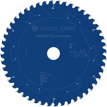 Pilový kotouč Bosch Pilový kotouč EXPERT Wood cordless, 250&nbsp;×&nbsp;2,1/1,6&nbsp;×&nbsp;30&nbsp;mm, T48 Professional (2608902172)