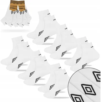 Pánské ponožky Ponožky Umbro UM300 bílé, velikost 39-42