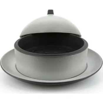 Talíř Revol Miska na Dim Sum 22 cm šedá, REVOL, REV-649523