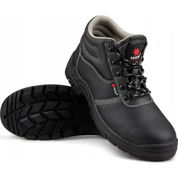 Pracovní obuv PRACOVNÍ TREKOVÉ BOTY OCHRANNÉ KOTNÍKOVÉ BOTY PROOF STARK KŮŽE S1P VEL. 41