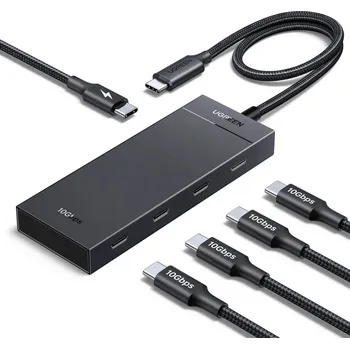 USB hub UGREEN USB-C To 4xUSB-C 3.2 HUB With PD