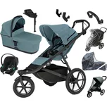 Akční set MAX THULE Urban Glide 3 + Cybex + univerzální příslušenství, mid blue magnetic buckle