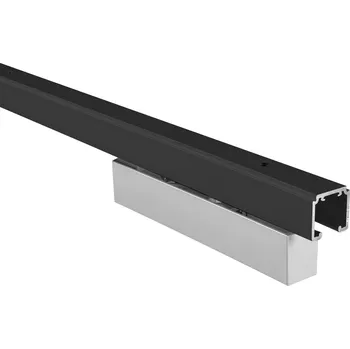 Interiérové dveře SC - POSUVNÝ SYSTÉM SERIES 100 SILENT FILO S 80 KG SP SC – posuvný systém 100 SILENT FILO S pro dvoukřídlé dveře 2D 4000/80 SP2 BS - Černá matná