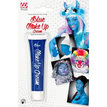 Karnevalový doplněk Make-up - modrý - 28 ml