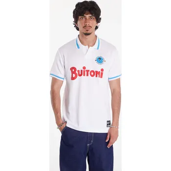 cyklistický dres Dres COPA x Maradona Napoli 1986-87 Away Retro Football Shirt UNISEX White S