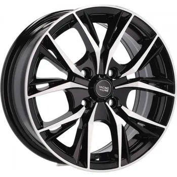 Alu kolo RACING LINE Alu kola Racing Line B5400 6.0x14 4x100 ET40 Mb - Polished + Black 60.1