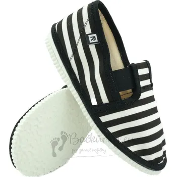 Chlapecké bačkory Dětské bačkory RAK 943022 - Černý pásek - vel. 34