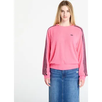 Dámský svetr Svetr adidas Adicolor Holiday Knit Sweatshirt Lucid Pink XS