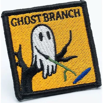 Bounceback Disc Golf Textilní Nášivka Ghost Branch Ghost Branch