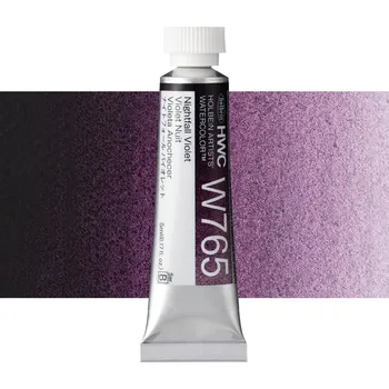Vodová barva Akvarelová barva Holbein - Nightfall Violet Balení: 5 ml