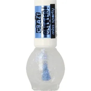 Lak na nehty Miss Sporty Crazy Glitter lak na nehty 020 7ml