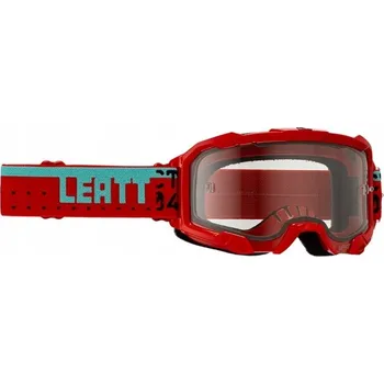 Motocyklové brýle BRÝLE LEATT VELOCITY 4.5 83 VLT TEAL CLEAR (OS)