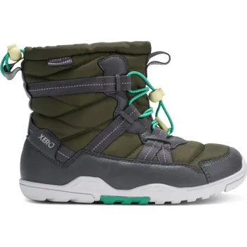 Dívčí zimní obuv Xero Alpine Pull On dětské zimní 22 Army Green Little
