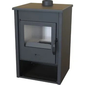 Krbová kamna BELLA THALIA Kamna krbová Luna, černá, 9,7kW