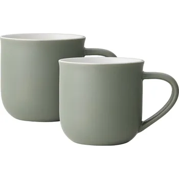 Hrnek MINIMA EVA 350 ml, sada 2 ks, zelená, Viva Scandinavia - doprava zdarma od 2999 Kč