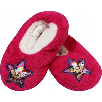 Chlapecké pantofle DĚTSKÉ PANTOFLE PAPUČE Tlapková patrola PANTOFLE NA BŘICHO 27/30
