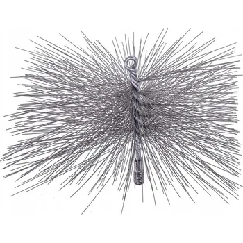 Komínová štětka ČTVERCOVÝ KOMÍNOVÝ KARTÁČ VYTĚRÁK FI 220 MM M12