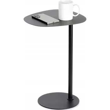 Konferenční stolek Kovový konferenční stolek černý 35x25x53 cm