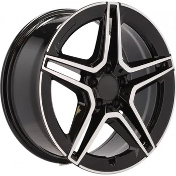 Alu kolo RACING LINE Alu kola Racing Line FBX142 9.5x19 5x112 ET45 Mb - Polished + Black 66.6