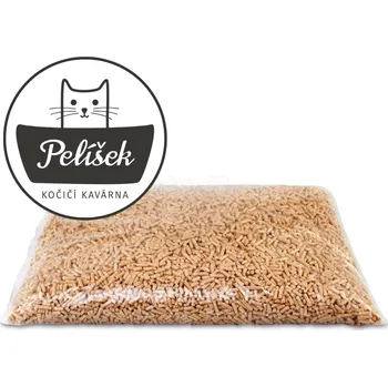 Podestýlka pro kočku Ekopelety – podestýlka 10kg (PRO KOČIČÍ KAVÁRNU)