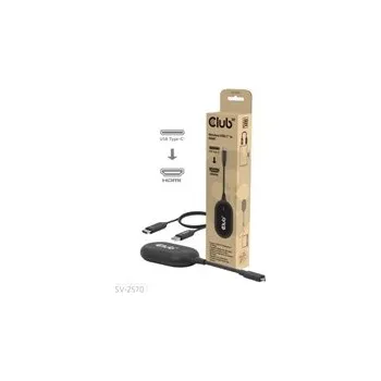 Audio kabel Club 3D Club3D Bezdrátový adaptér (vysílač) USB-C na HDMI, Full HD, dosah 25m CSV-2570