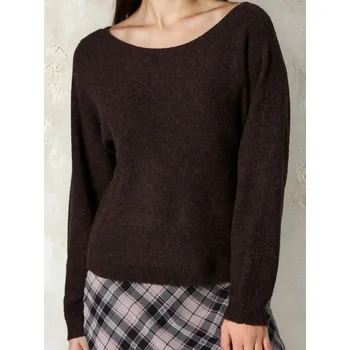 Dámský svetr Sinsay - Svetr basic - khaki - 241FJ-87X - 241FJ-87X-XXS