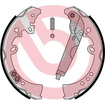 Brzdová čelist Sada brzdových čelistí BREMBO S 83 570