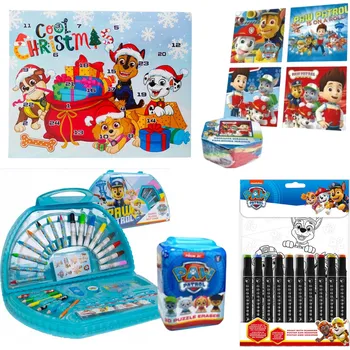 Kosmetická sada Střední balíček Paw Patrol – sada pro děti (5v1)