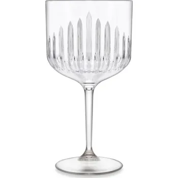 Sklenice Gold Plast Plastová nerozbitná sklenice Milano na gin & tonic 550 ml