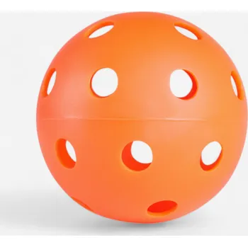 Florbalový míček OROKS Florbalový míč 100 ORANŽOVÁ|ČERVENÁ