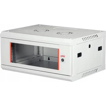 Racková skříň ROLINE 19" rozvaděč 4U, závěsný, Basic Plus, š. 600, h. 450, šedý