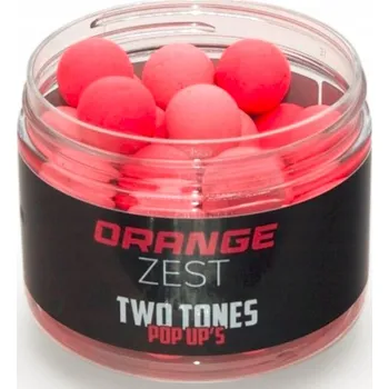Boilies Plovoucí vyskakovací Nástraha RP Baits Orange Sada Two Tones Pop Up 16 mm