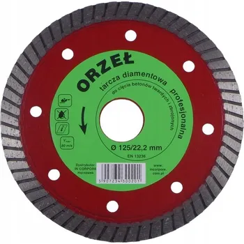 Řezný kotouč Diamantový kotouč EAGLE In Corpore 22,2 mm 180 mm