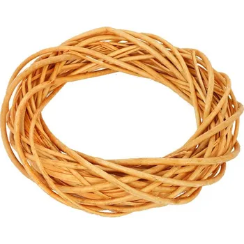 Věnec Věnec proutí - kruh 35 cm - medový