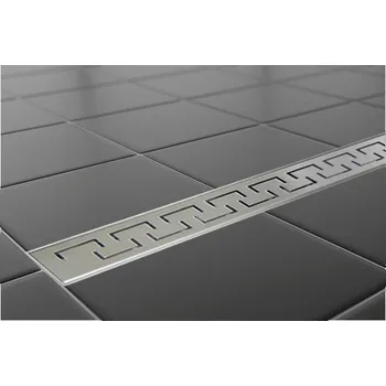 sprchový žlab EURO Sprchový podlahový žlab 120 cm - GREEK M1203