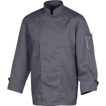 Gastro oděv Robur, Nero rondon, šedý, dl. rukáv, XXXL, U-NE-ALS-XXXL