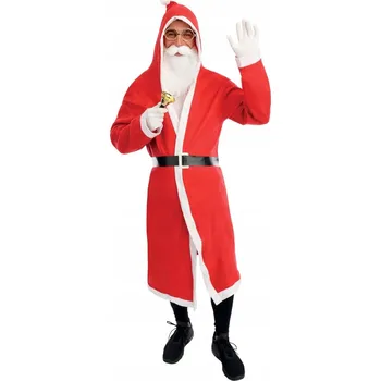 Karnevalový kostým Kostým Santa Clause univerzální velikost červený