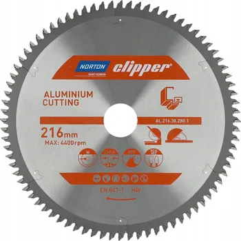Řezný kotouč Kotoučová pila Norton Clipper 216 mm