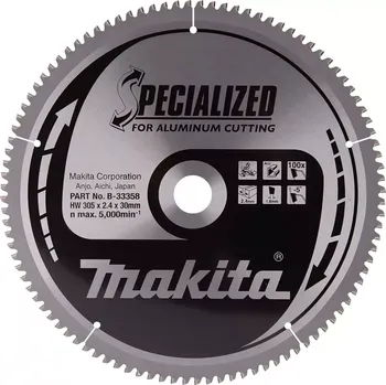 Příslušenství k pile B-33358 Kotouč pilový hliník SPECIALIZED 305x2,4x30mm 100Z Makita