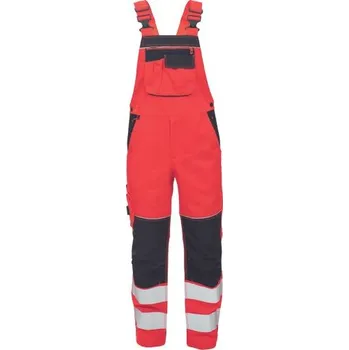 montérky CERVA GROUP a.s. | KNOXFIELD HVPS FL lacl kalh. - červená / 58 / XL / červená