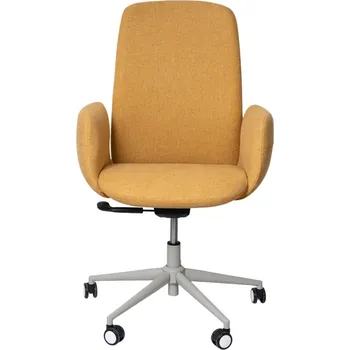 Somcasa Žlutá kancelářská židle British