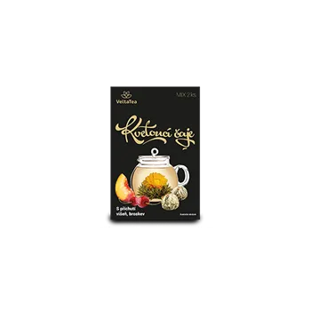 Čaj VELTA MYSTIFY 2 ks MIX ( višeň+broskev ) kvetoucí bílé čaje