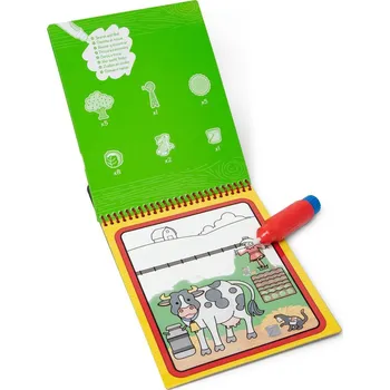 kreativní sada Melissa & Doug water wow kouzlení vodou farma